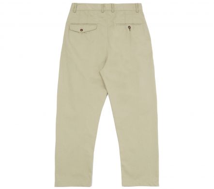 DOUBLE PLEAT PANT TWILL