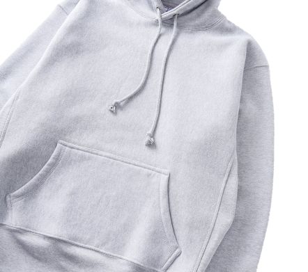 Super Weight Hoodie Heather Grey