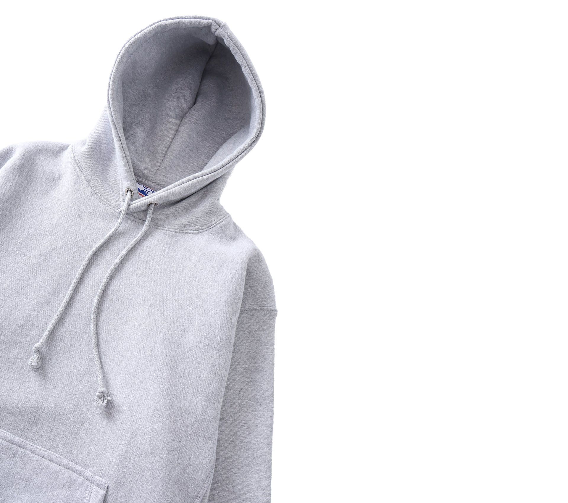 Image #3 of Super Weight Hoodie Heather Grey