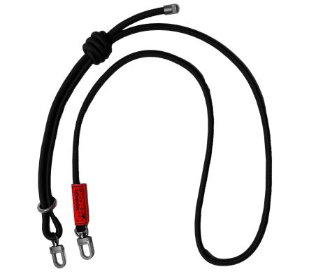 8MM ROPE STRAP BLACK SOLID