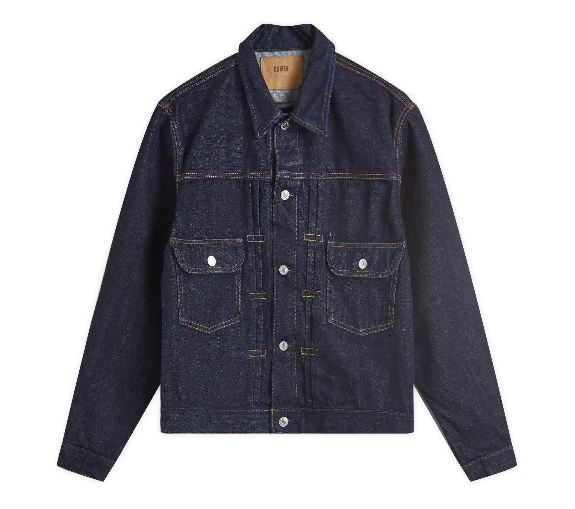 SELVEDGE DENIM JACKET BLUE RINSED
