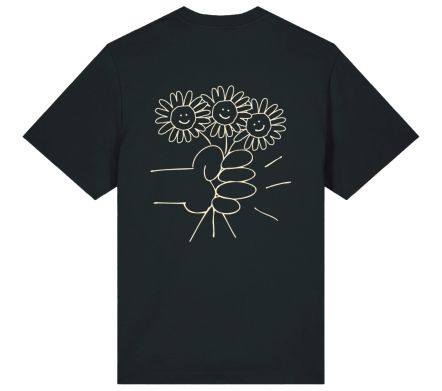 BOUQUET T-SHIRT BLACK