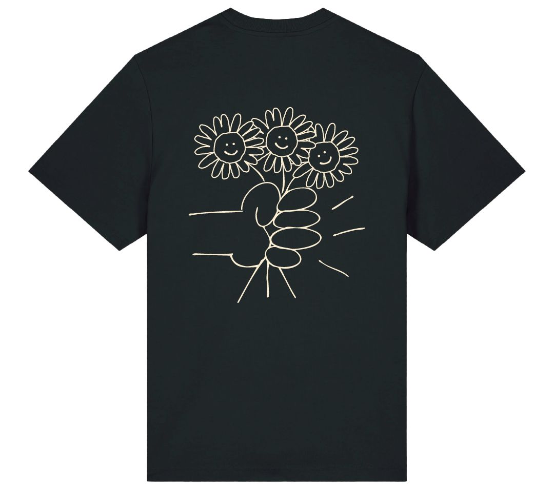 BOUQUET T-SHIRT BLACK