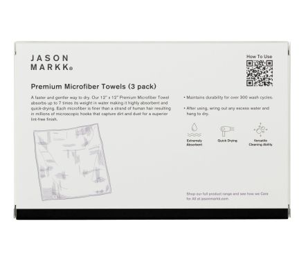 PREMIUM MICROFIBER TOWEL 3 PACK