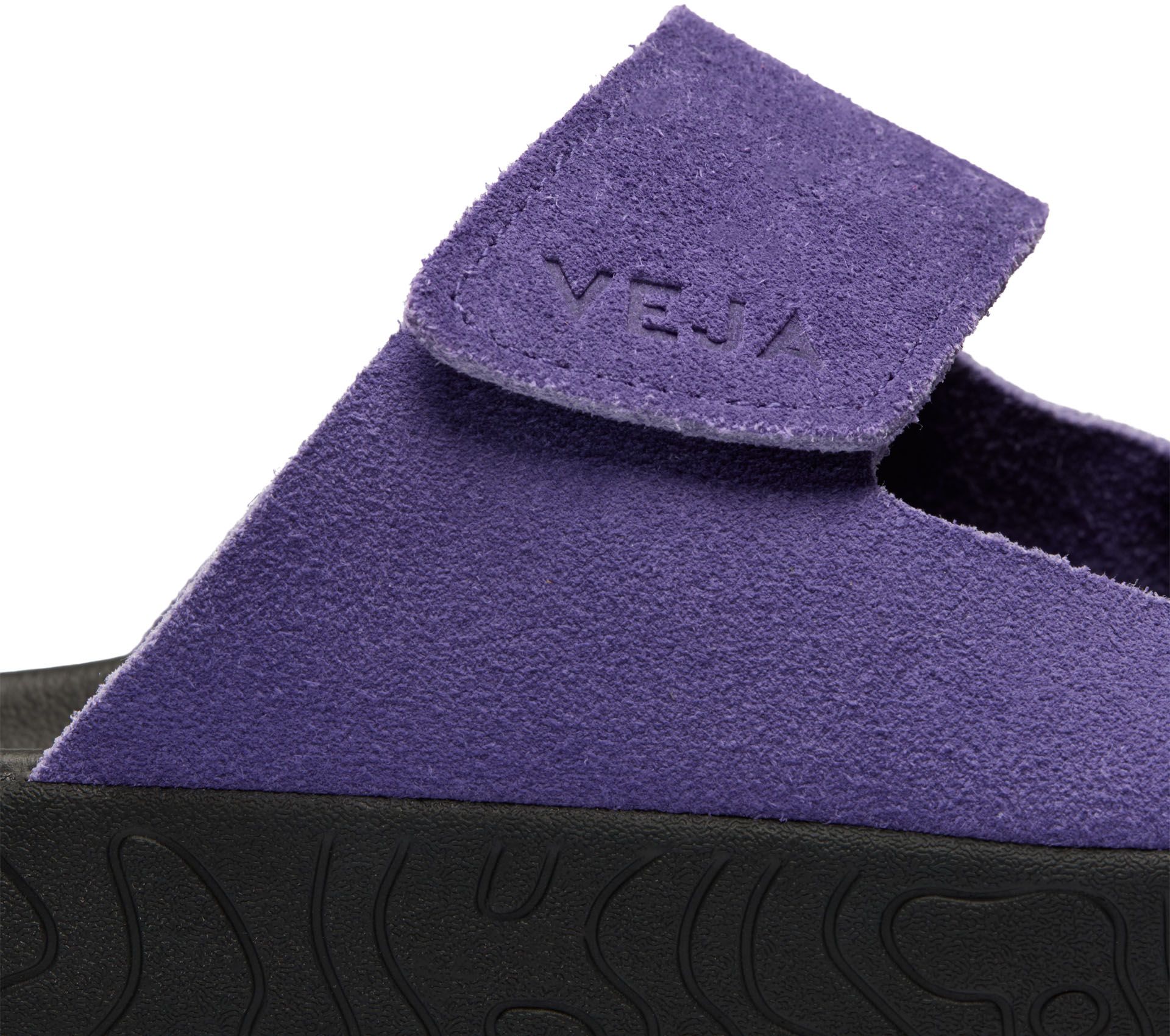 Image #1 of ETNA SUEDE SOFT ACAI ACAI BLACK