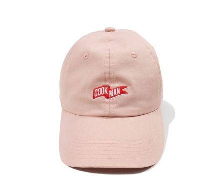 LOW CAP FLAG VIEUX ROSE