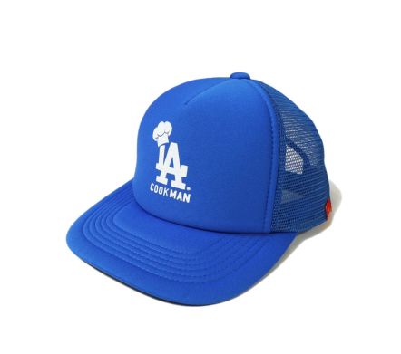 MESH CAP CHEF HAT LA BLUE