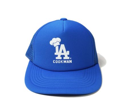 MESH CAP CHEF HAT LA BLUE