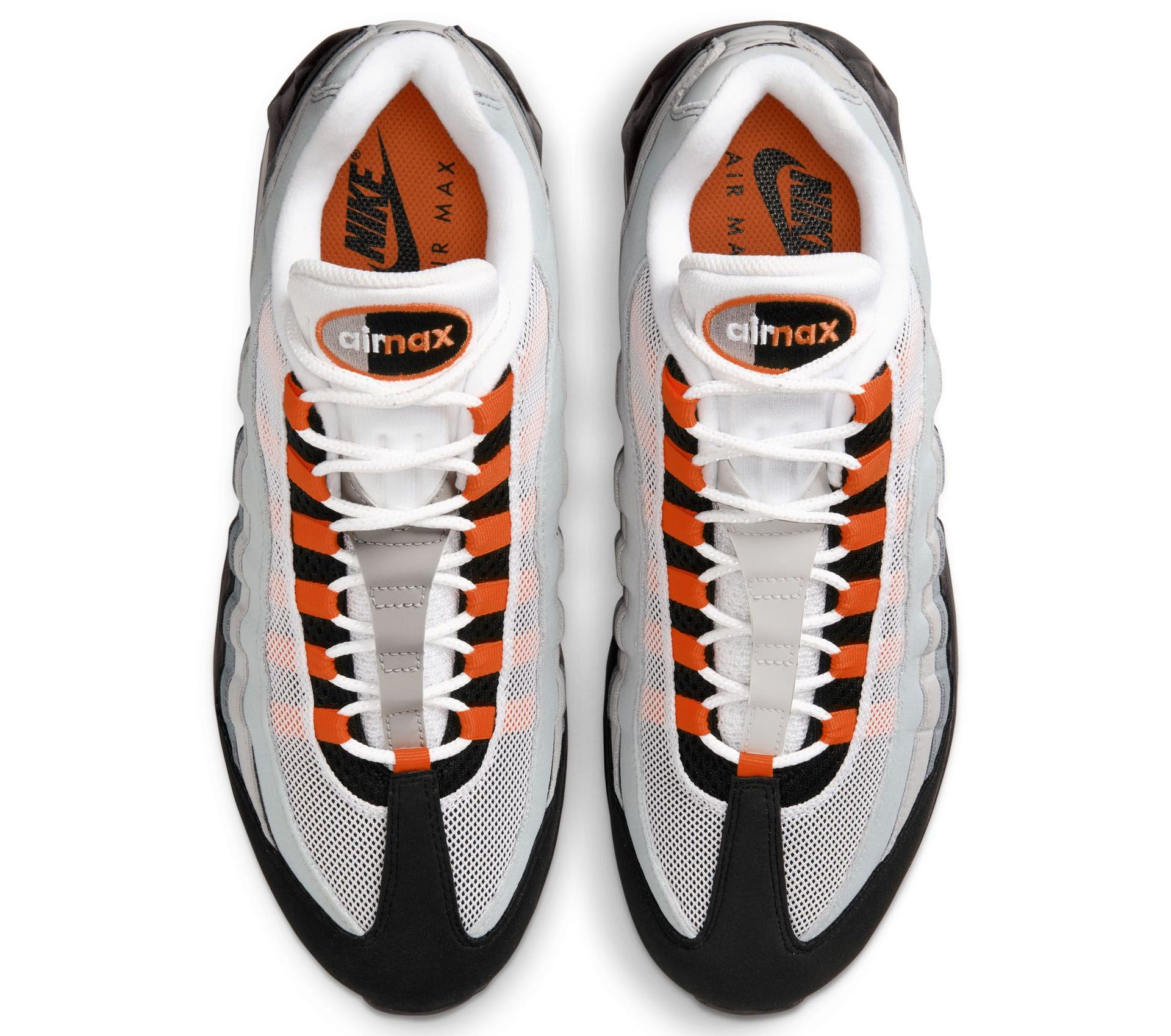 Image #4 of AIR MAX 95 OG BRIGHT MANDARIN