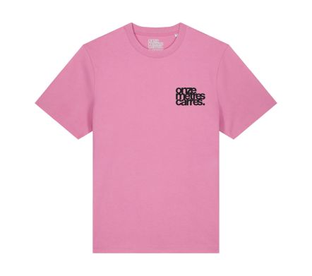 LEOPARD FLOWER TEE PINK