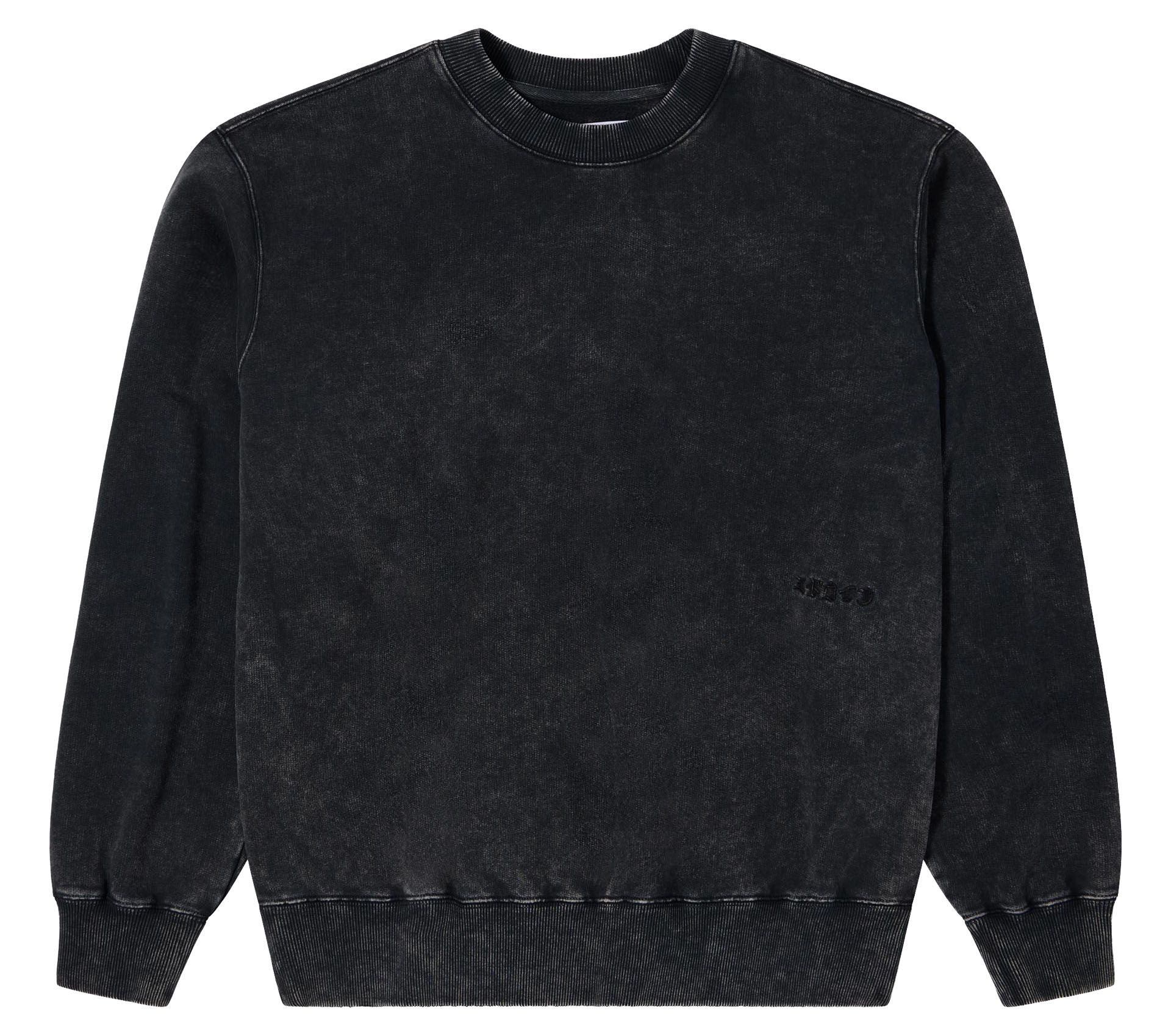 Image #0 of AXIOM CREW SWEAT GREY MARBLE FADEOUT