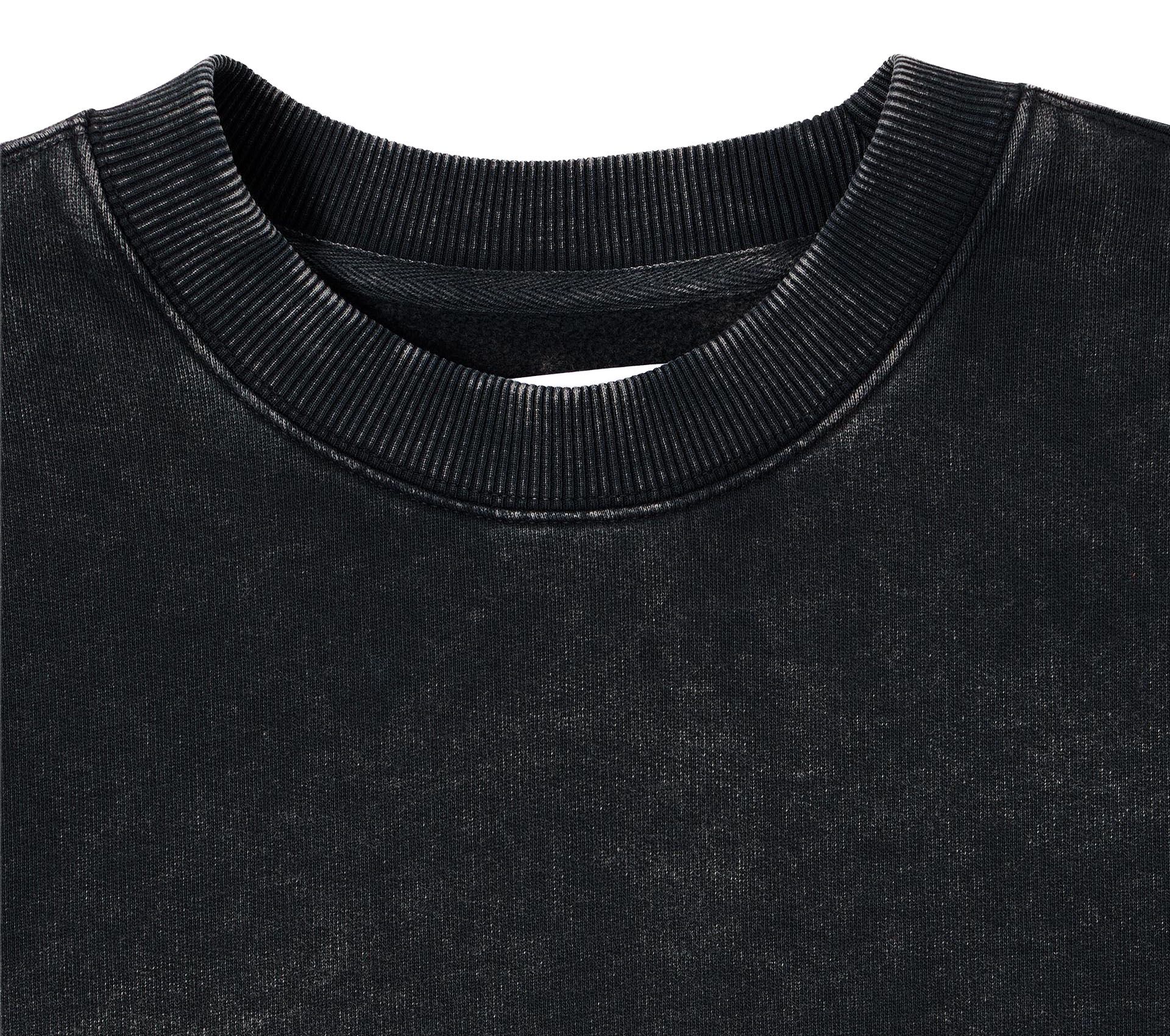Image #4 of Axiom Crew Sweater Grey Marble Fadeout