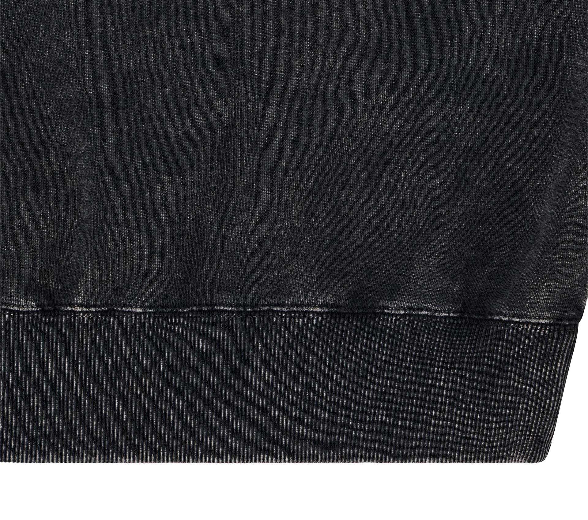 Image #3 of AXIOM CREW SWEAT GREY MARBLE FADEOUT