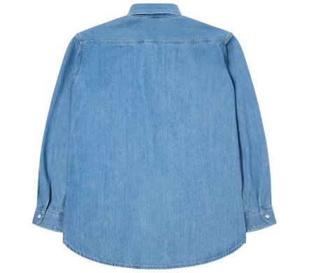 WORK SHIRT LS BLUE LIGHT USED