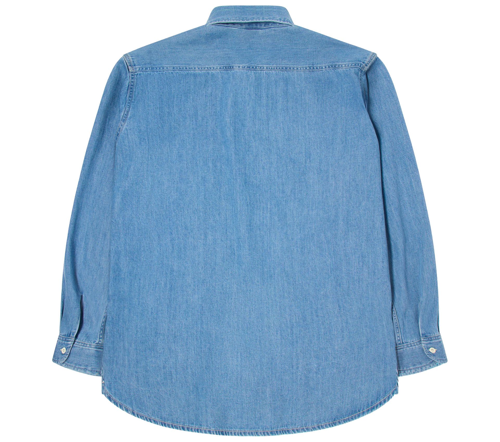 Image #1 of WORK SHIRT LS BLUE LIGHT USED