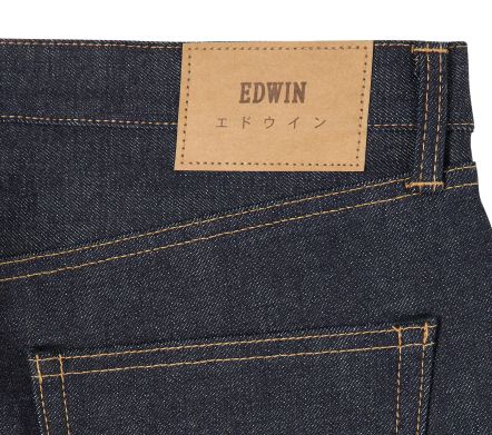 REGULAR TAPERED KURABO JEANS BLUE UNWASHED
