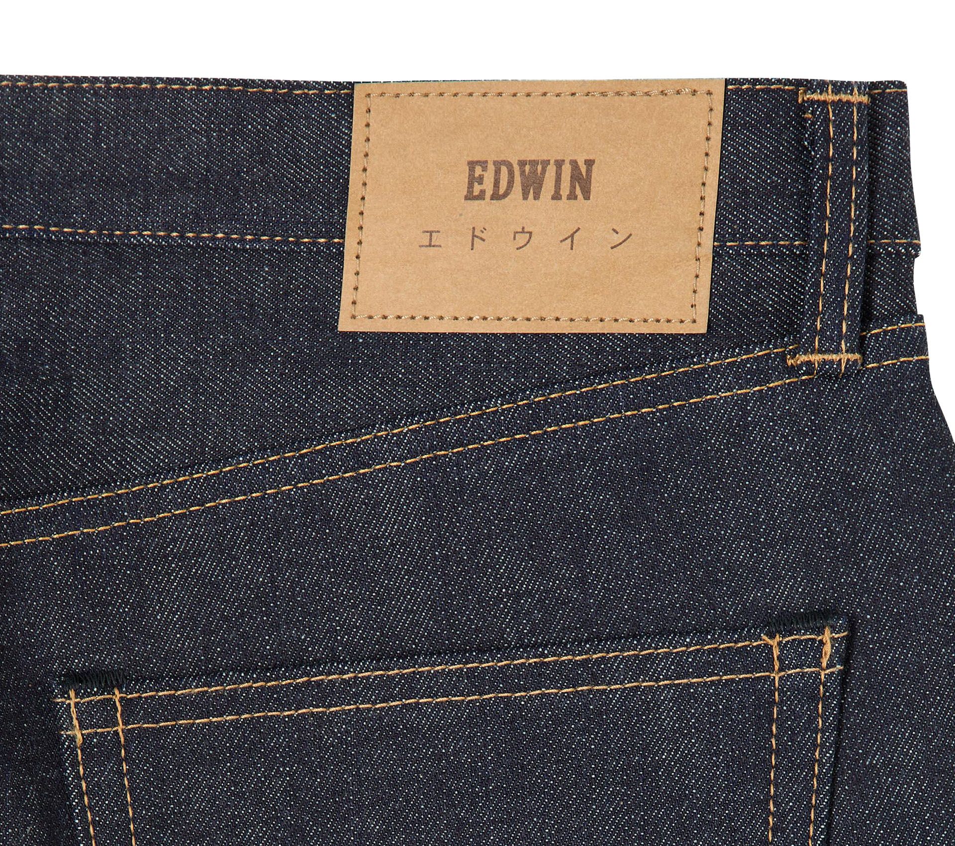 Image #2 of REGULAR TAPERED KURABO JEANS BLUE UNWASHED