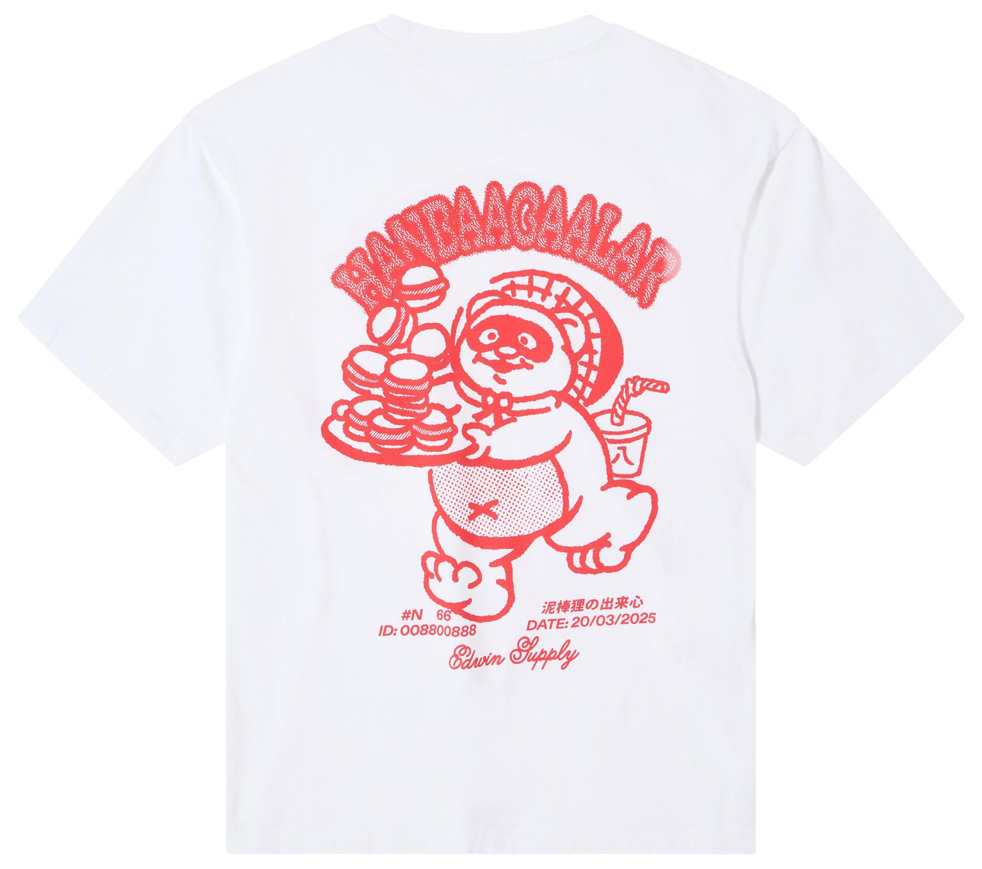 Image #0 of TANUKI TS SINGLE JERSEY WHITE