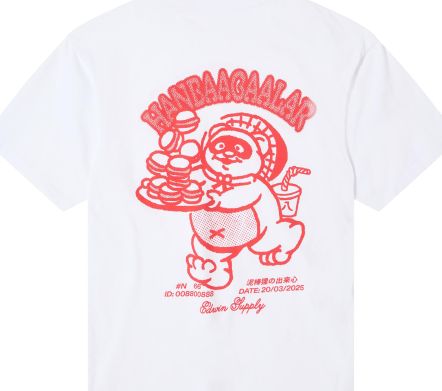 TANUKI TS SINGLE JERSEY WHITE