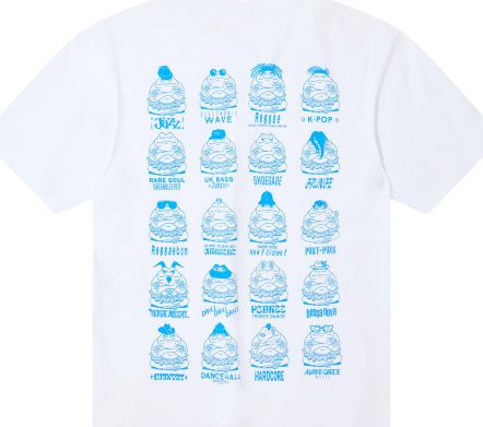 EMC VARIOUS TS SINGLE JERSEY WHITE