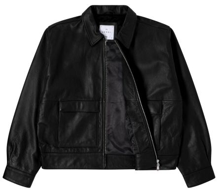 DOGMA JACKET LEATHER BLACK