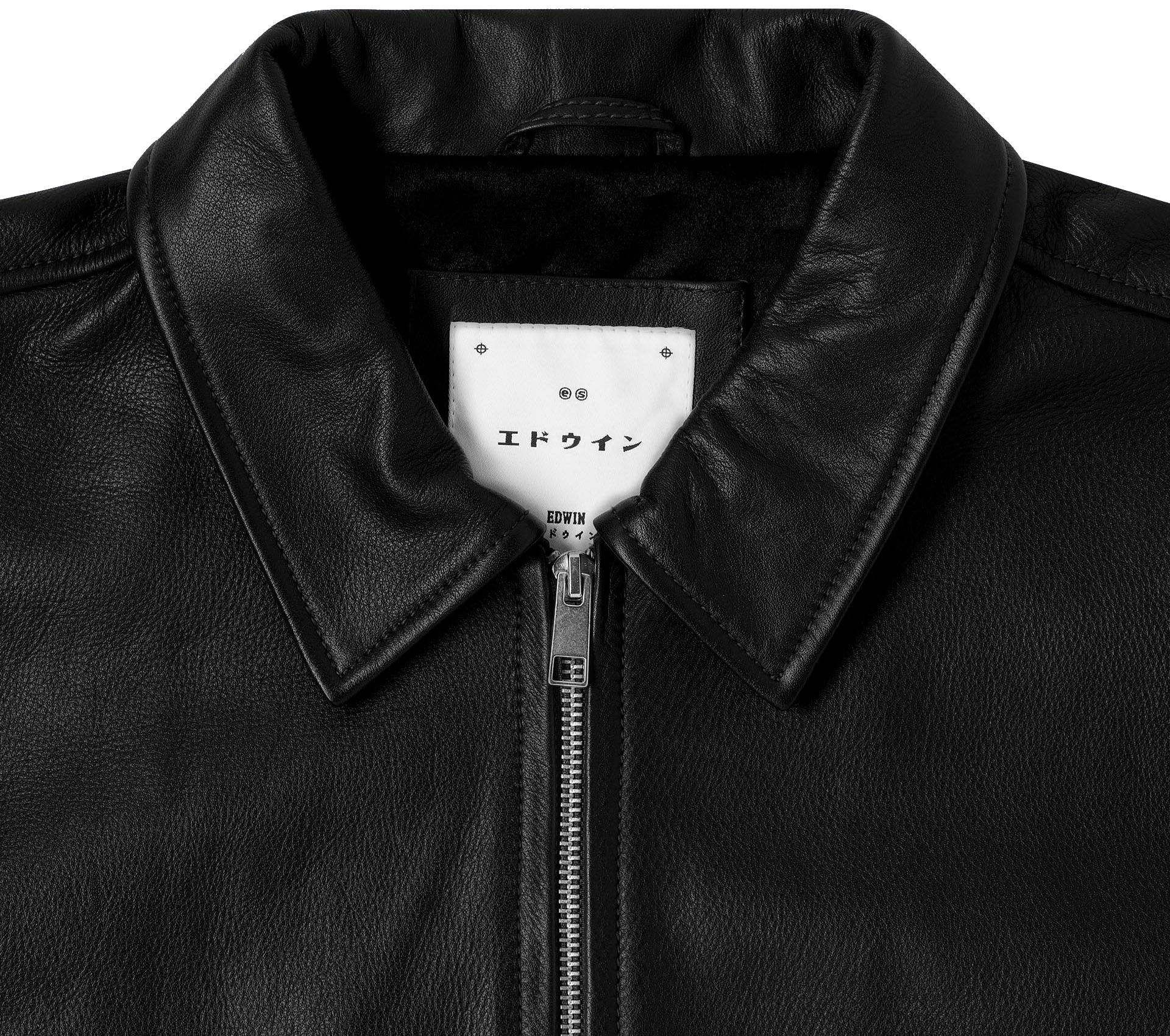 Image #4 of DOGMA JACKET LEATHER BLACK