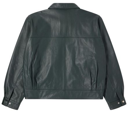 DOGMA JACKET LEATHER DARK GREEN
