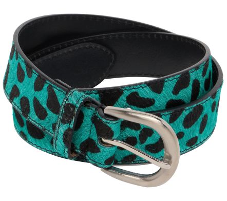 LEOPARD HAIRY BELT BALTIC...