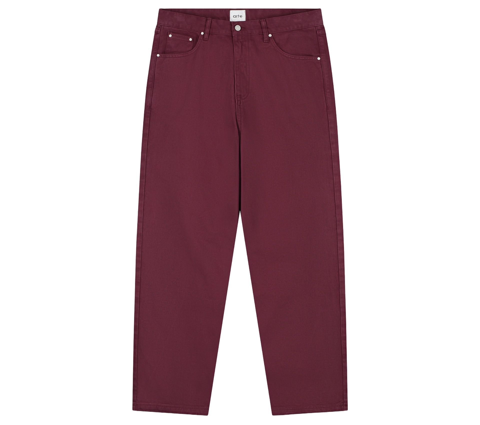 Image #0 of Back Pocket Graphic Pants Bordeaux