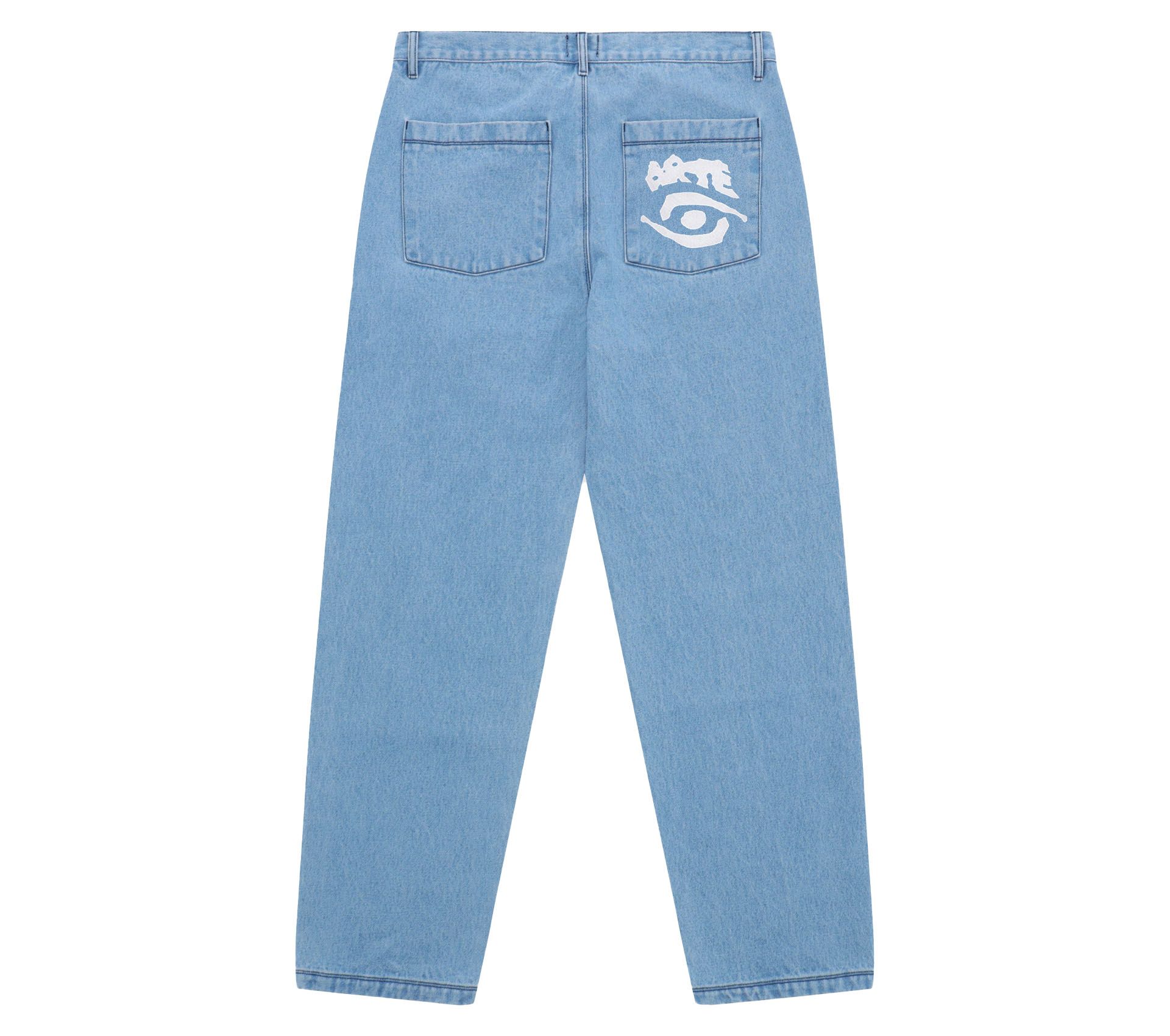 Image #0 of Back Pocket Graphic Pants Bleach