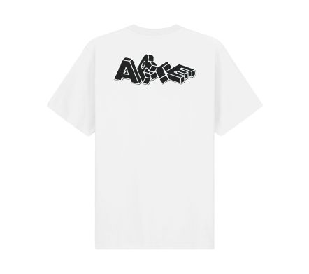 Blocks Print T-Shirt White