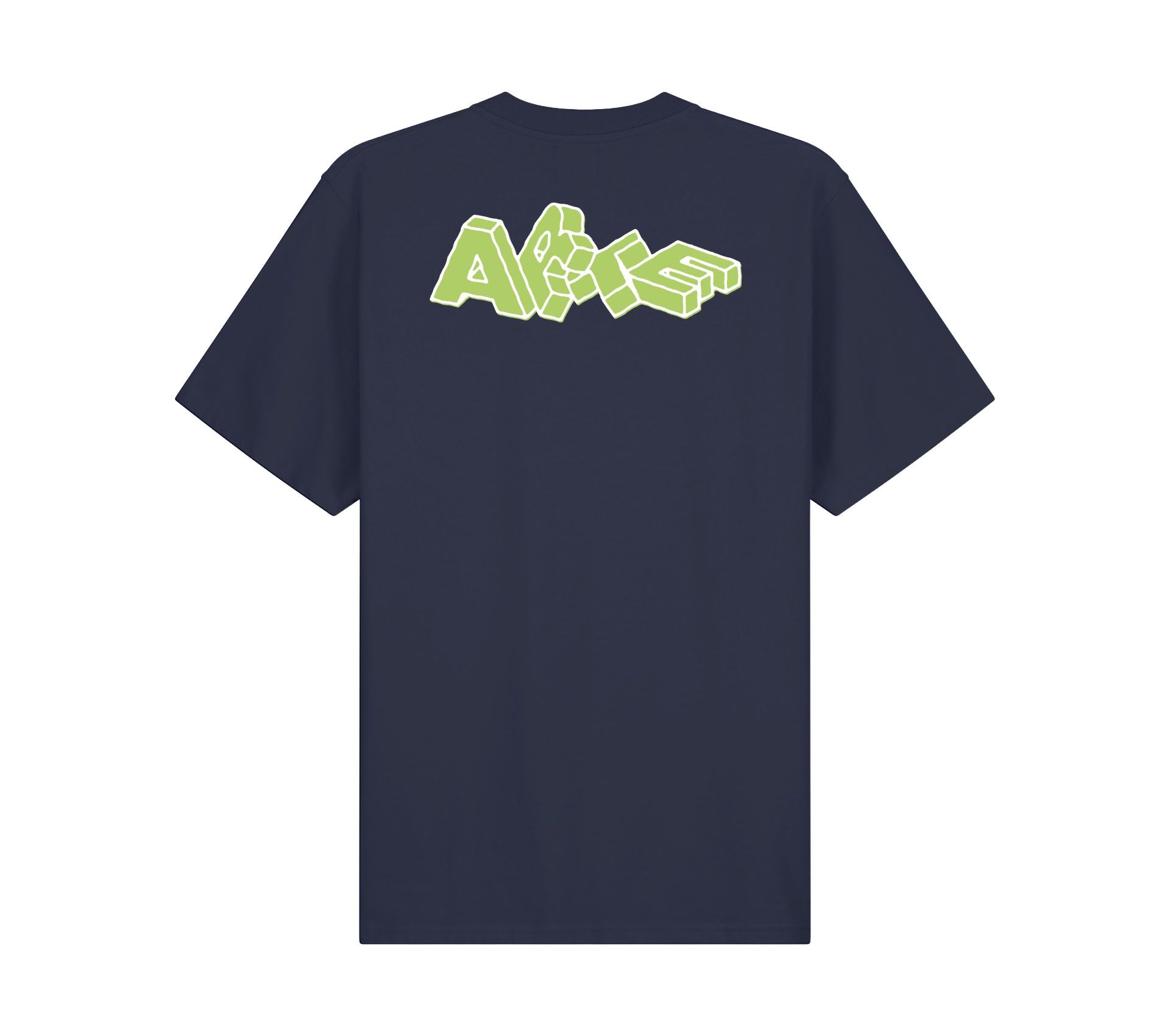 Image #0 of Blocks Print T-Shirt Navy
