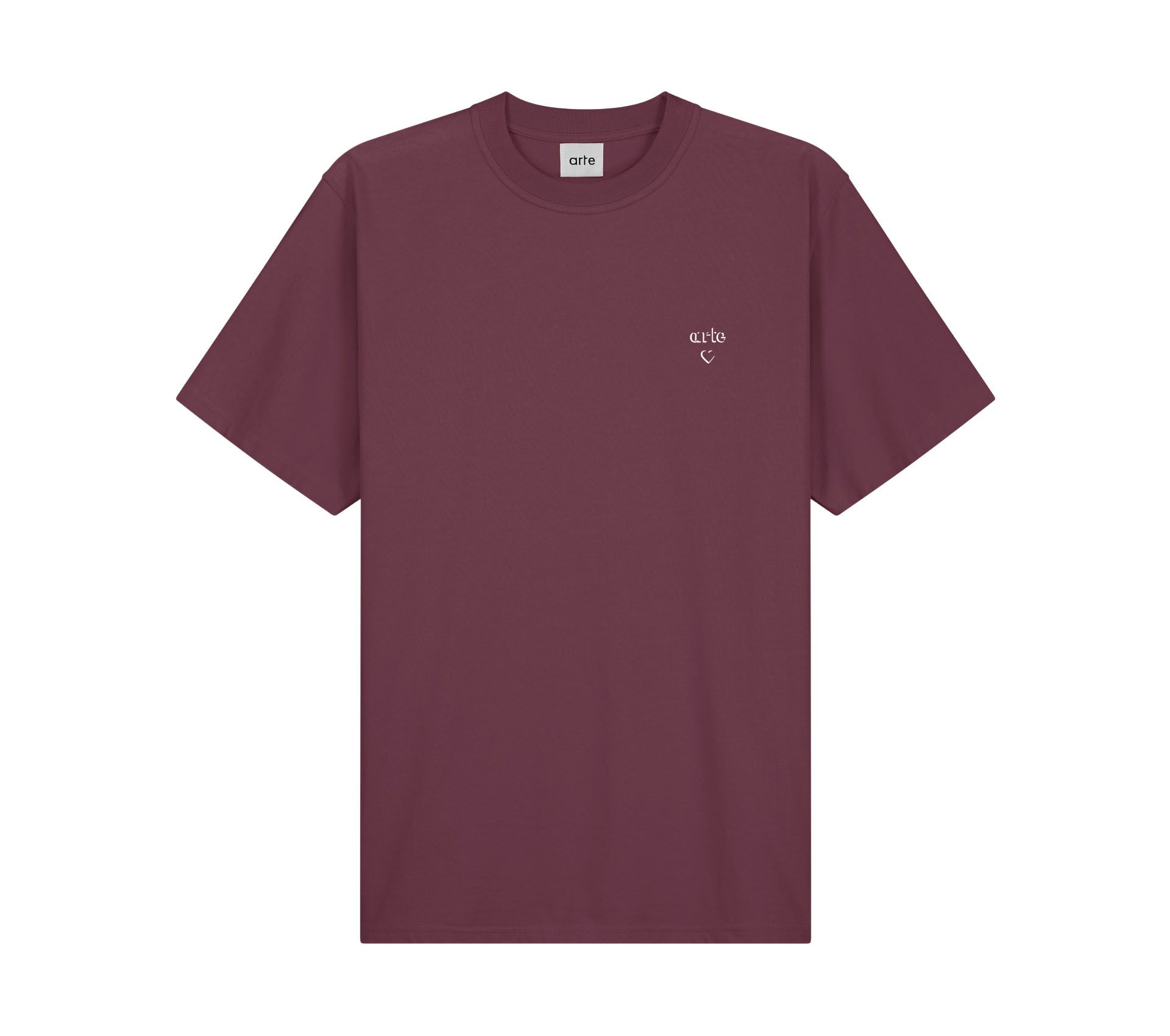 Image #0 of Arte Heart T-Shirt Bordeaux