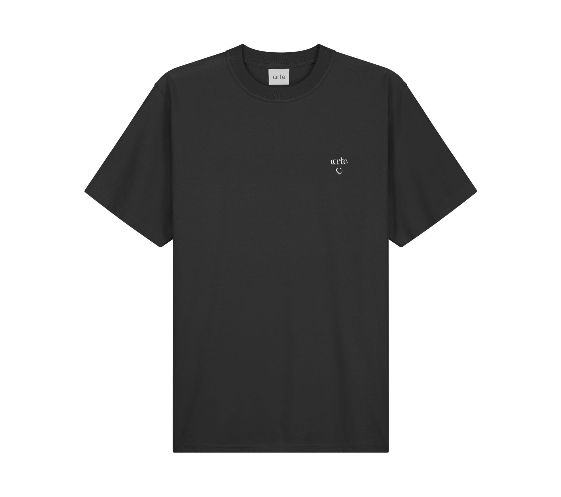 Image #0 of Arte Heart T-Shirt Black