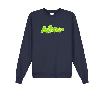 Arte Blocks Crewneck Navy