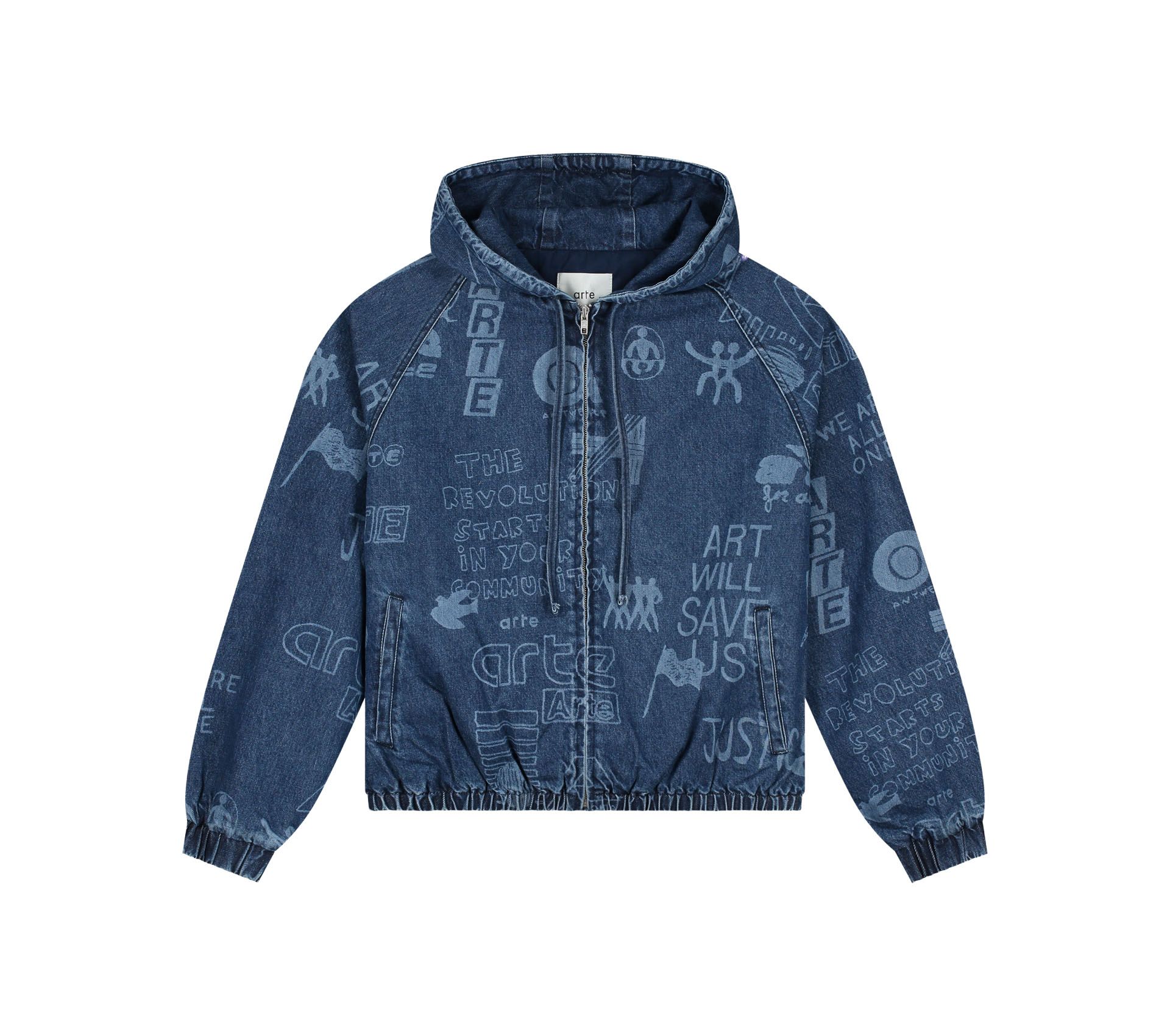 Image #1 of Art Saves Jacket Bleach