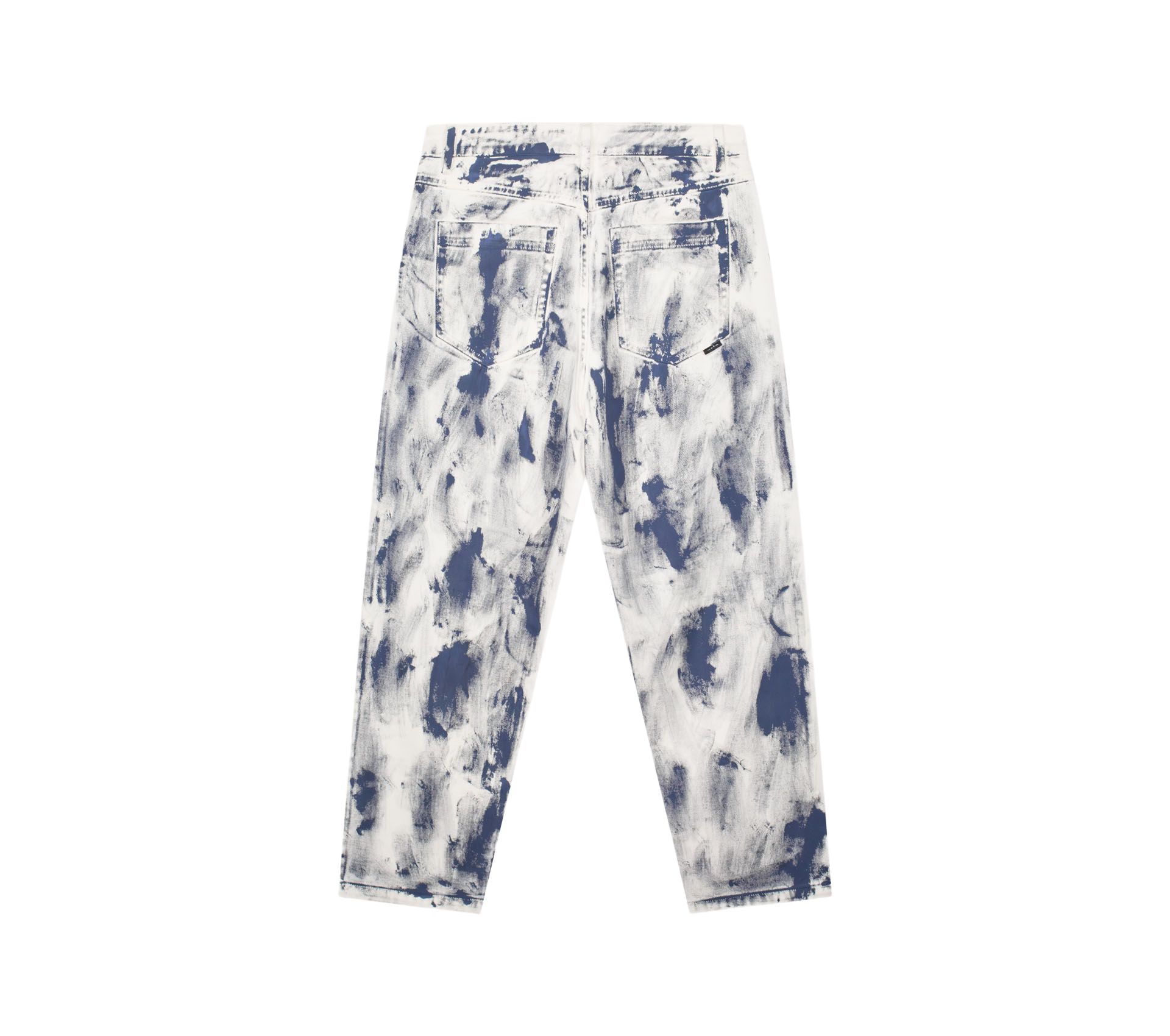 Image #1 of PAINT PANTS WHITE