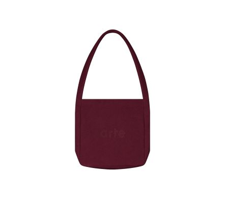 Boiled Wool Bag Bordeaux