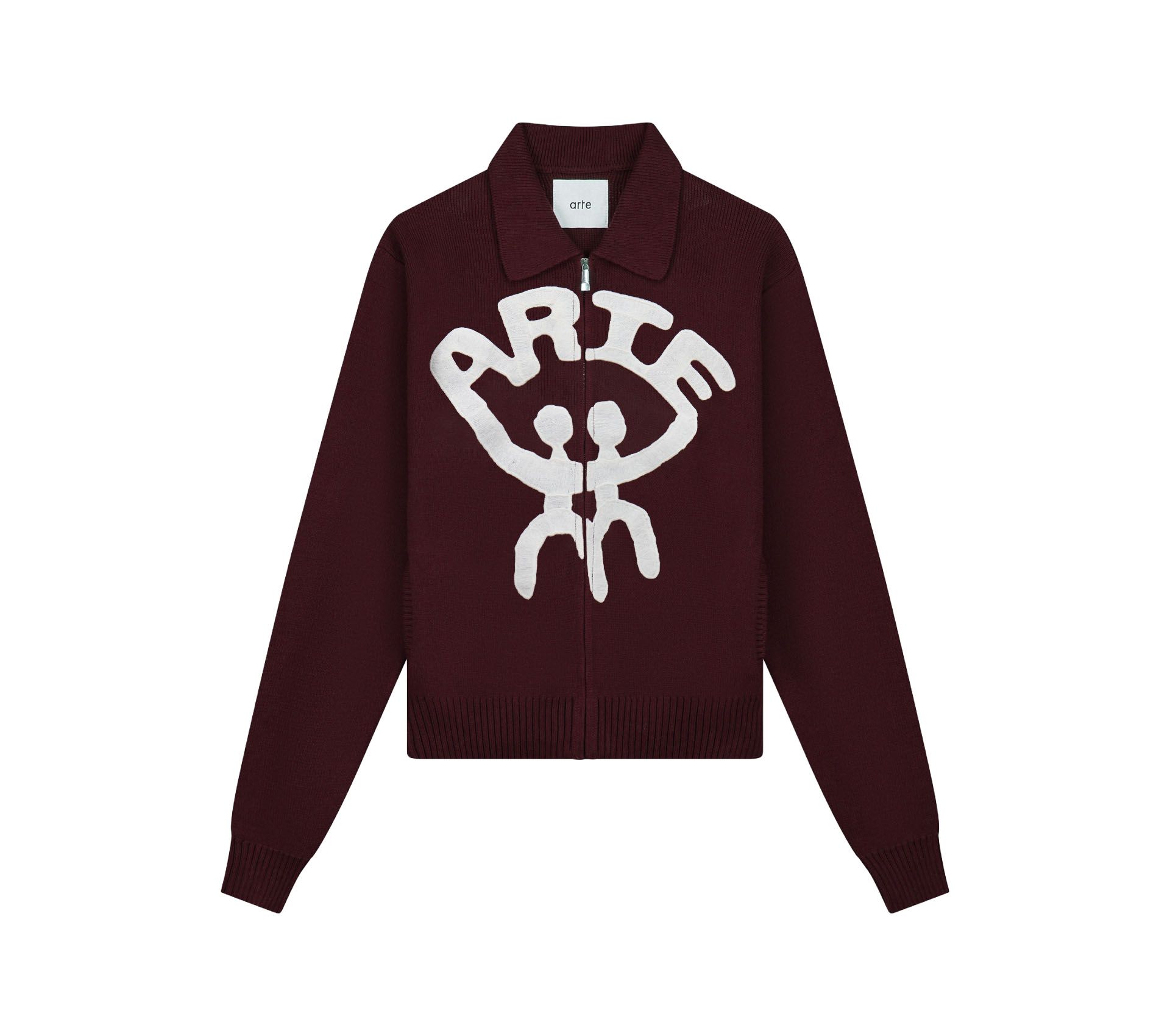 Image #0 of All Together Cardigan Bordeaux