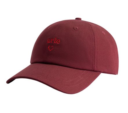 HEART LOGO CAP BORDEAUX