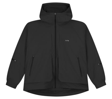 TECHNICAL POLAR JACKET BLACK