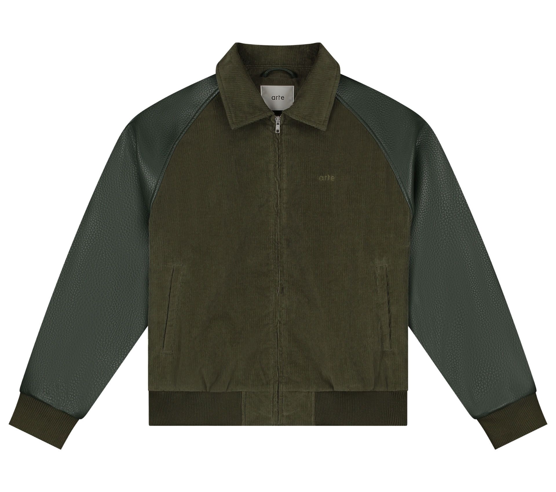 Image #0 of Varsity Jacket Green