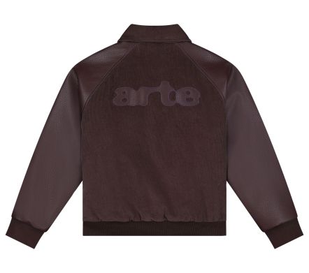VARSITY JACKET BORDEAUX
