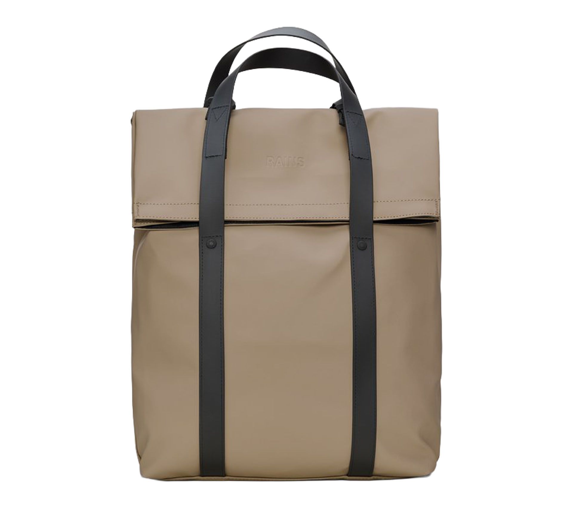 Image #0 of 2 WAY TOTE BACKPACK BEIGE