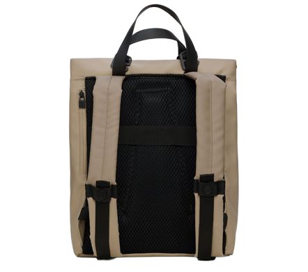 2 WAY TOTE BACKPACK BEIGE