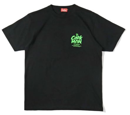 PIZZA COMBO TEE BLACK
