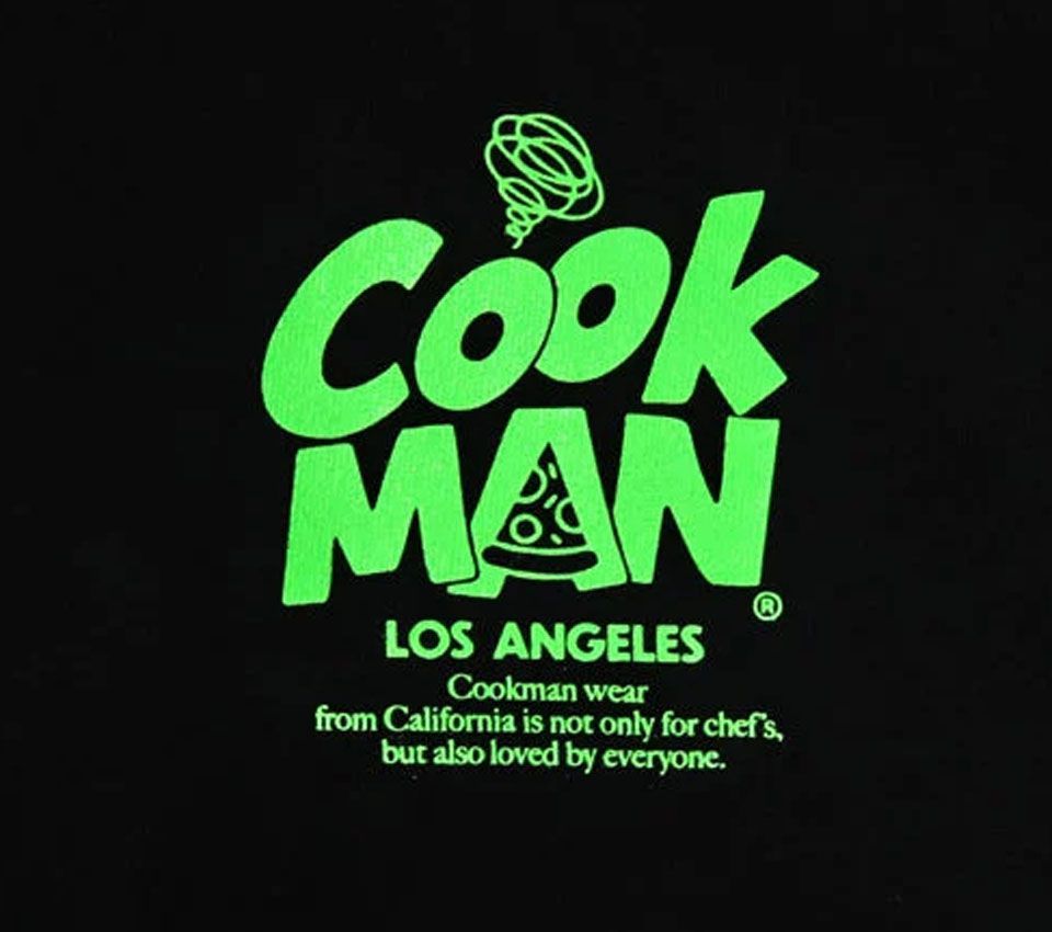 Image #1 of PIZZA COMBO TEE BLACK