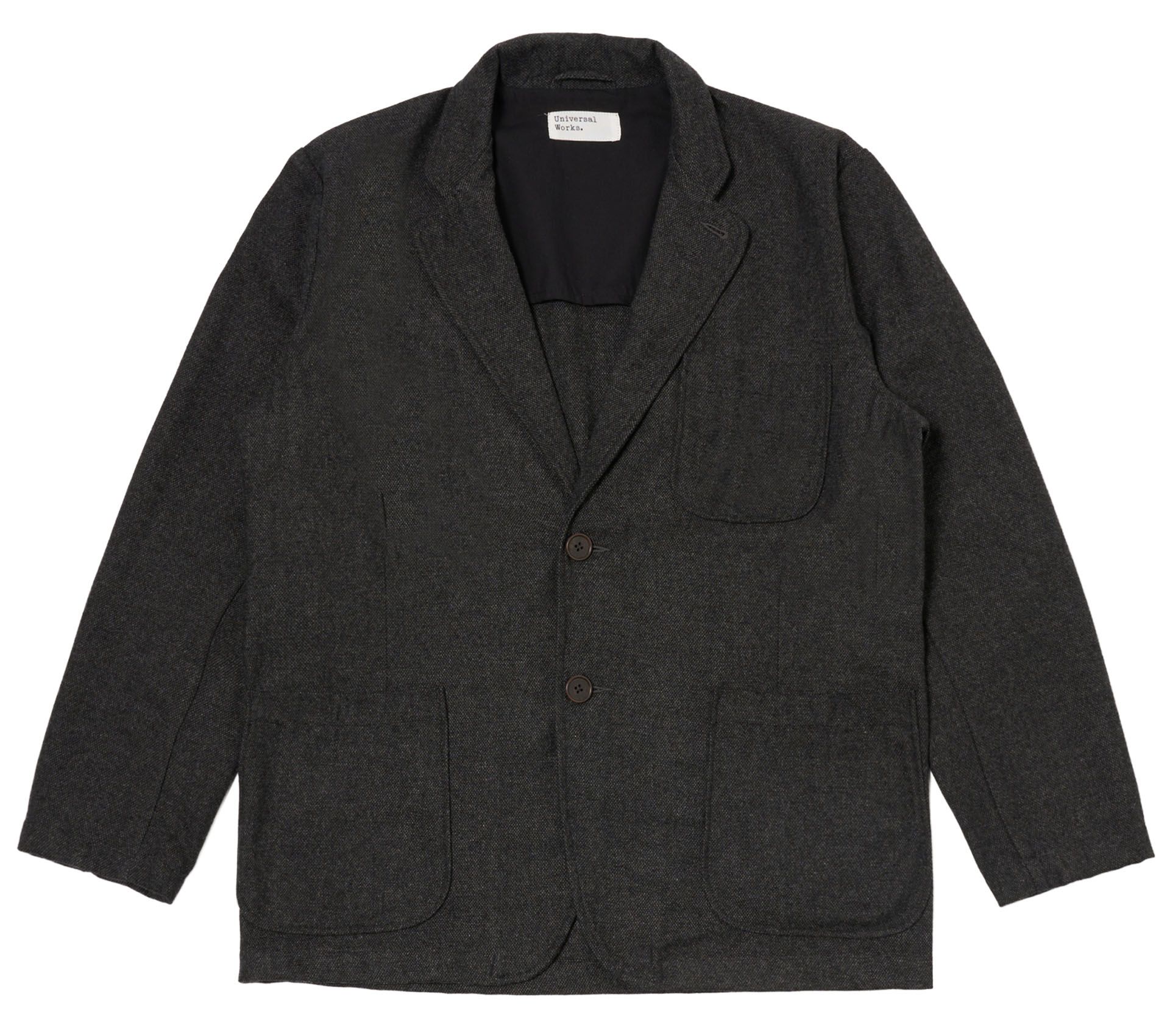 Image #0 of TWO BUTTON JACKET ANDERS WOOL GREY
