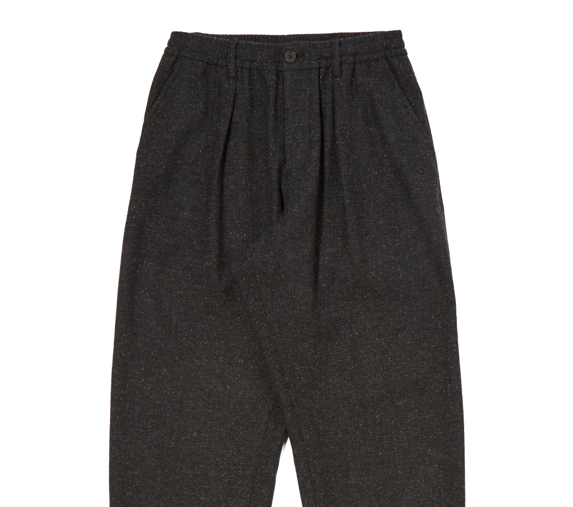 Image #0 of OXFORD PANT SALT N PEPPER TWEED BLACK