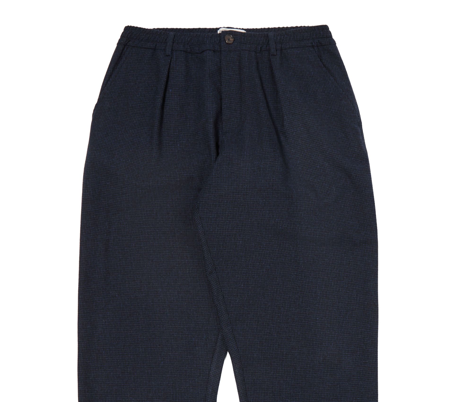Image #1 of OXFORD PANT BRUSHED BARI NAVY
